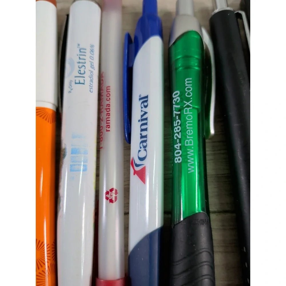 VTG Mechanical Advertising Pencils and Pen MIX LOT Of 30